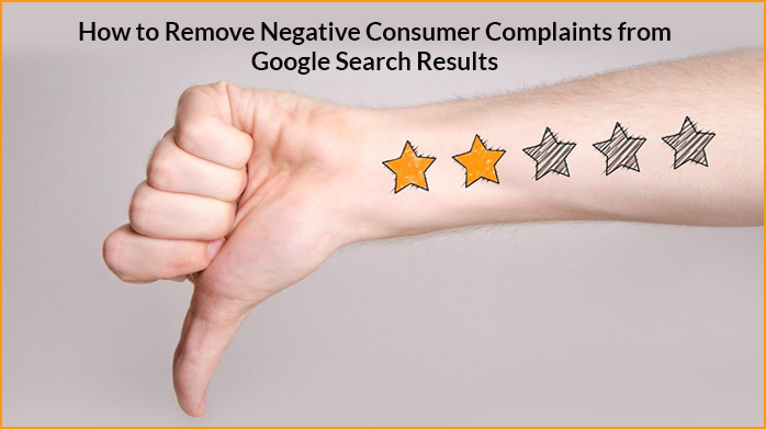 Negative Complaints Removal