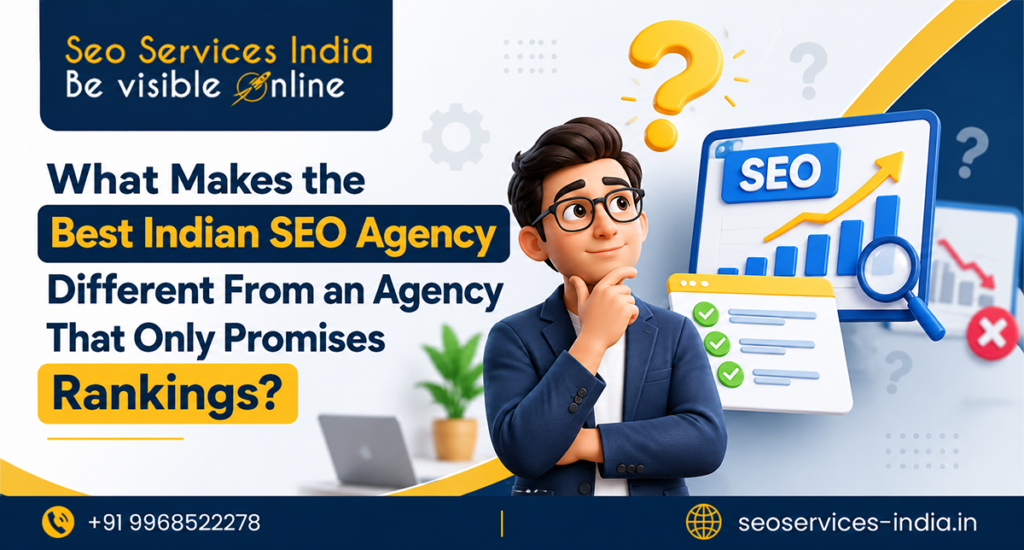 the best Indian SEO agency with a rankings-only SEO agency